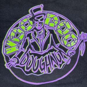 Voodoo Doughnut Baron Samedi Graphic T-Shirt Black Size XL